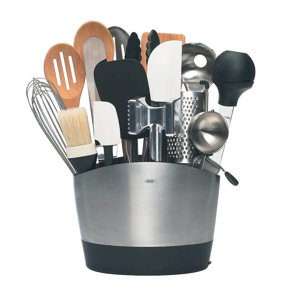 Stainless Steel Utensil Holder B2