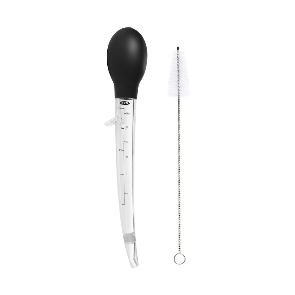 Angled Baster With Cleaning Brush R0