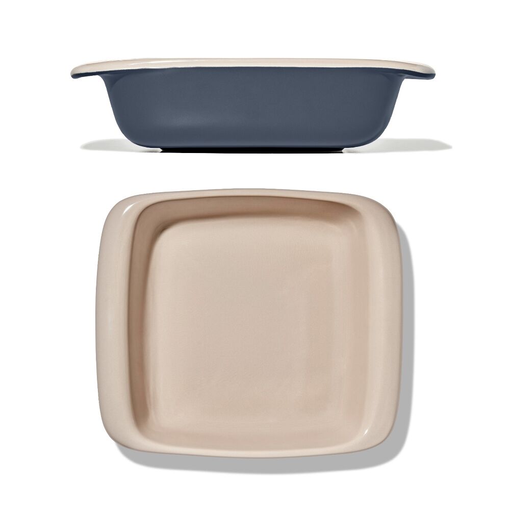 2 Qt Square Stoneware Baking Dish I1