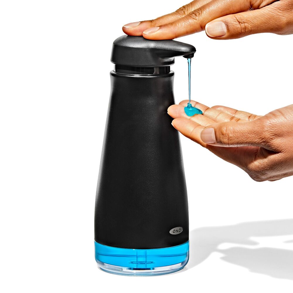 Stainless Steel Soap Dispenser - Black S3
