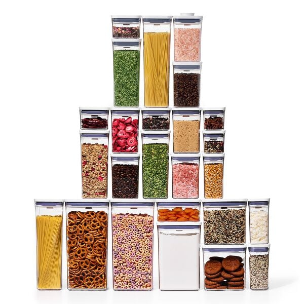 5-Piece POP Container Set & 20-Piece POP Container Set Bundle H0