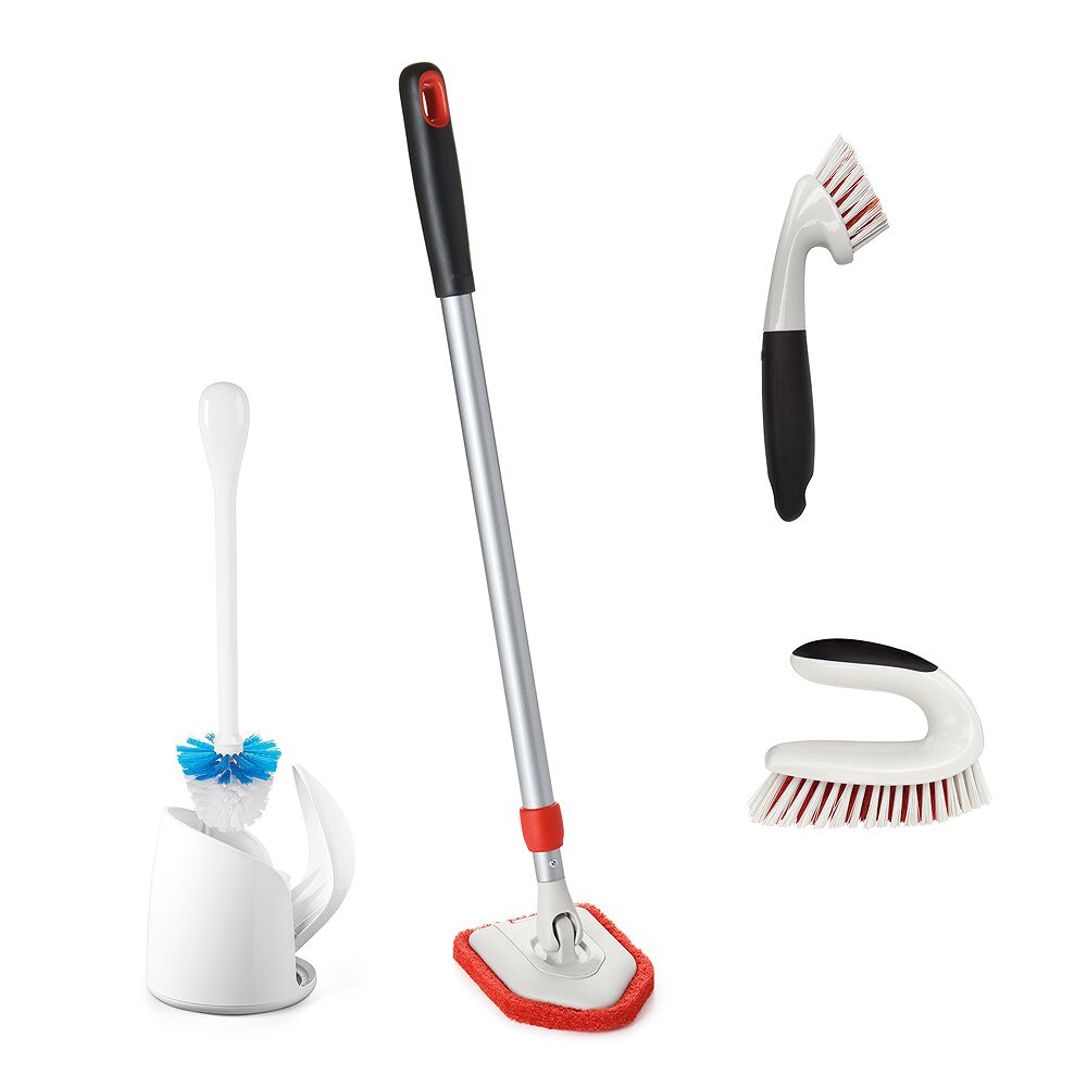 4-Piece Bathroom Cleaning Basics Bundle T9