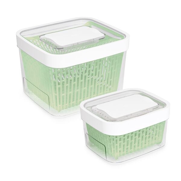 GreenSaver Produce Keeper (1.6 Qt) & GreenSaver Produce Keeper (4.3 Qt) Bundle A4