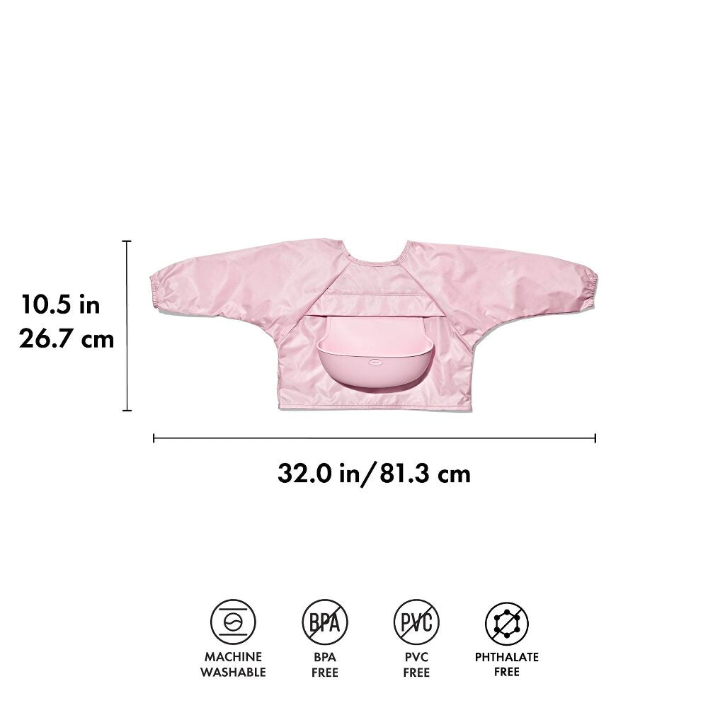 Sleeved Roll-Up Bib - Blossom H1