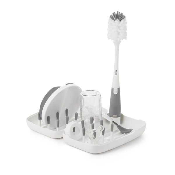 On-the-Go Drying Rack with Bottle Brush Z9