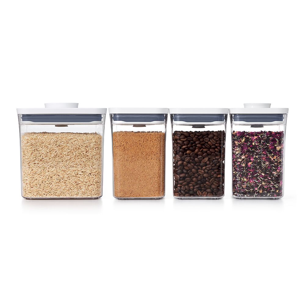 POP Container - Big Square Short (2.8 Qt.) & 3-Piece POP Container Value Set Bundle C5