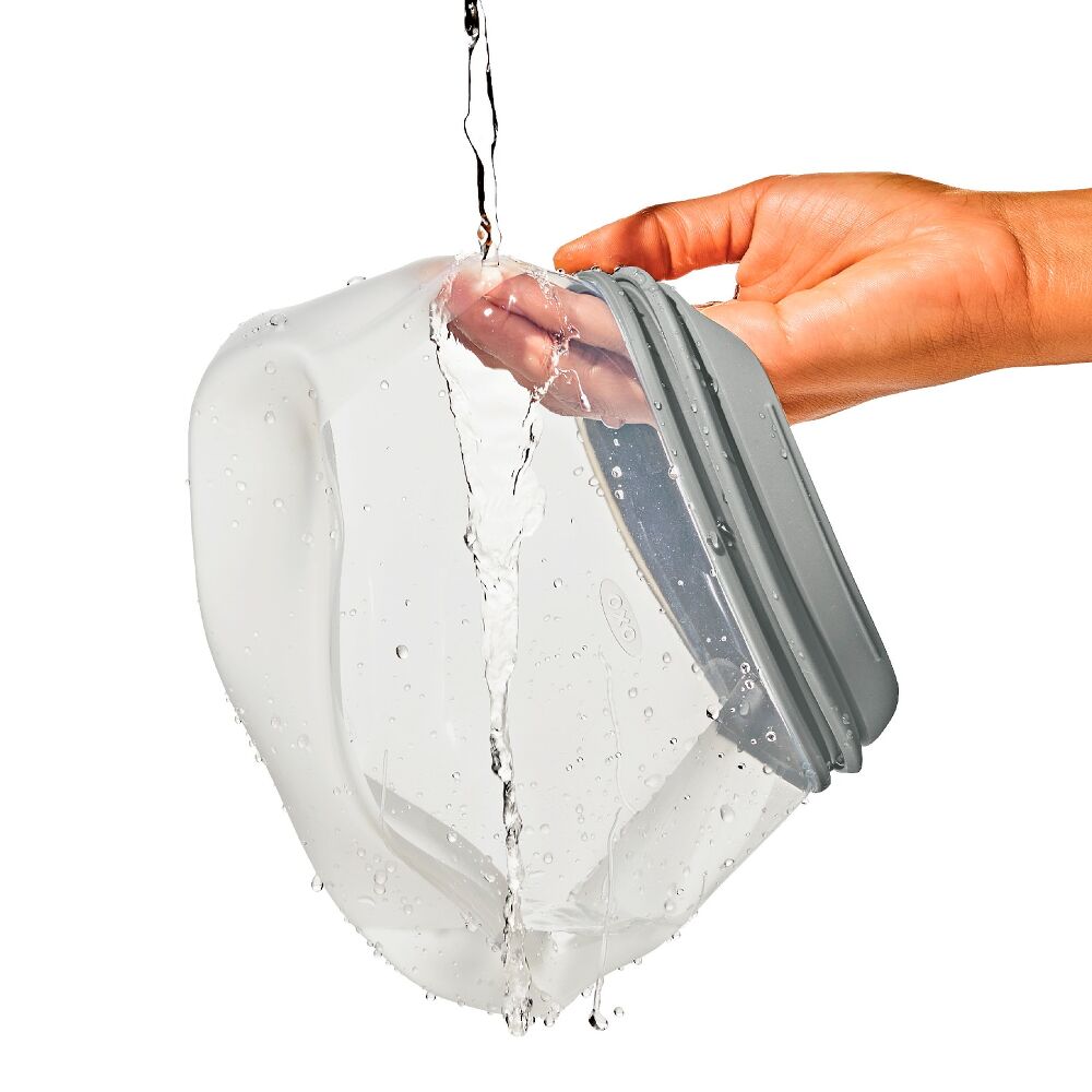 Silicone Reusable Bag Sandwich (28 oz) - Fog A8