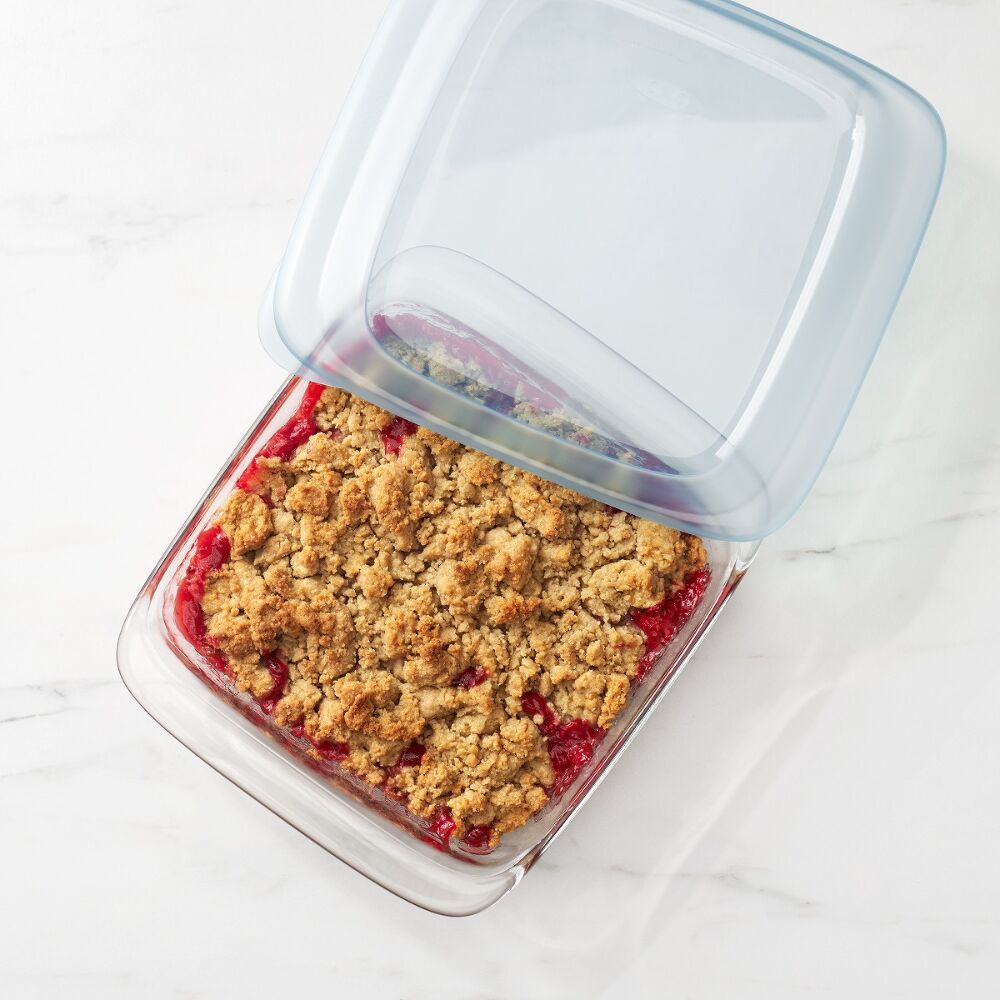 Glass Baking Dish with Lid (2.0 Qt) O2
