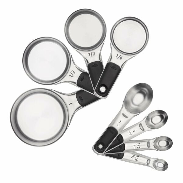 Stainless Steel Measuring Cups and Spoons Set C9