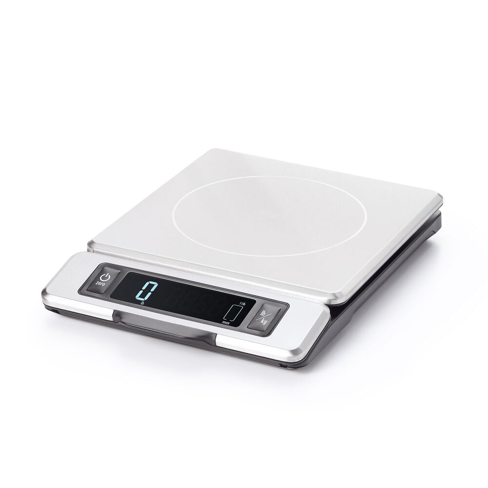 11 lb Stainless Steel Food Scale with Pull out Display D2