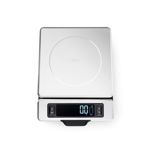 11 lb Stainless Steel Food Scale with Pull out Display D2