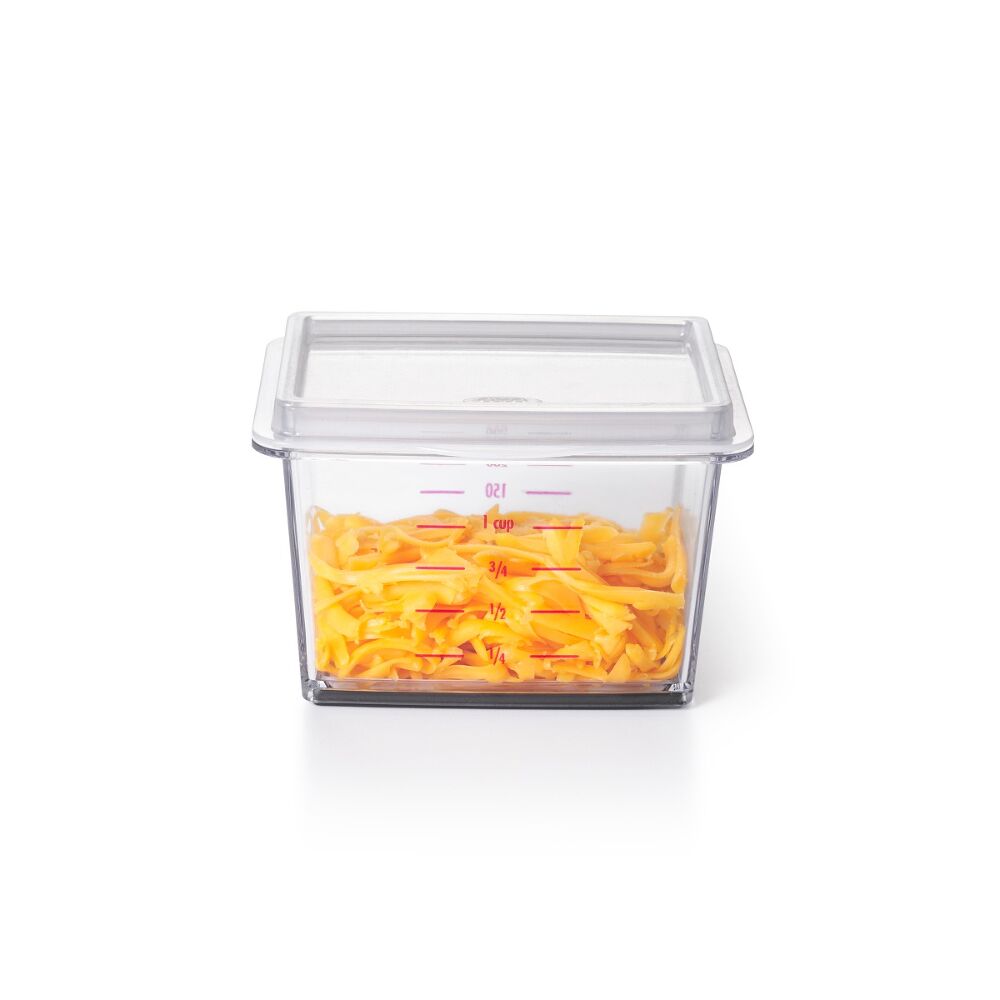 Etched Box Grater With Removable Zester T9