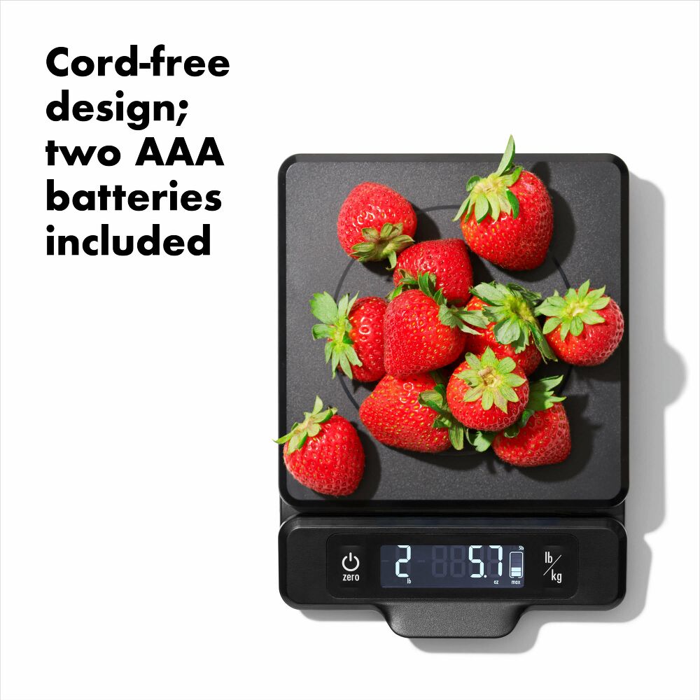 5 lb Food Scale with Pull-Out Display N6