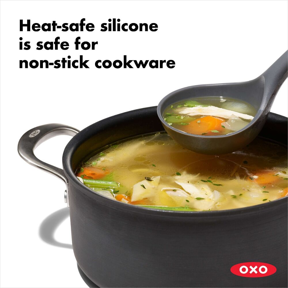 Silicone Everyday Flexible Ladle O2