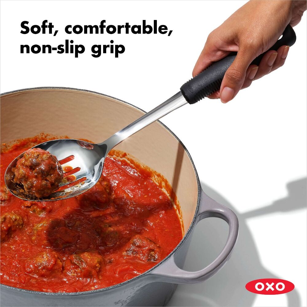 Stainless Steel Slotted Spoon Y6