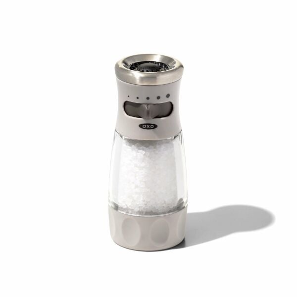 Contoured Mess-Free Salt Grinder C7