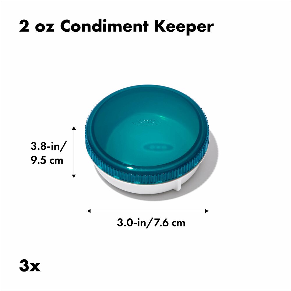 Prep & Go Condiment Keepers S4