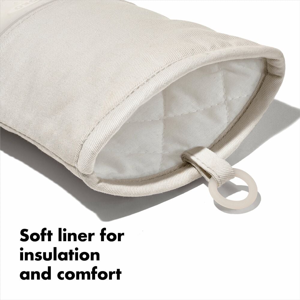 Silicone Oven Mitt - Oat V2