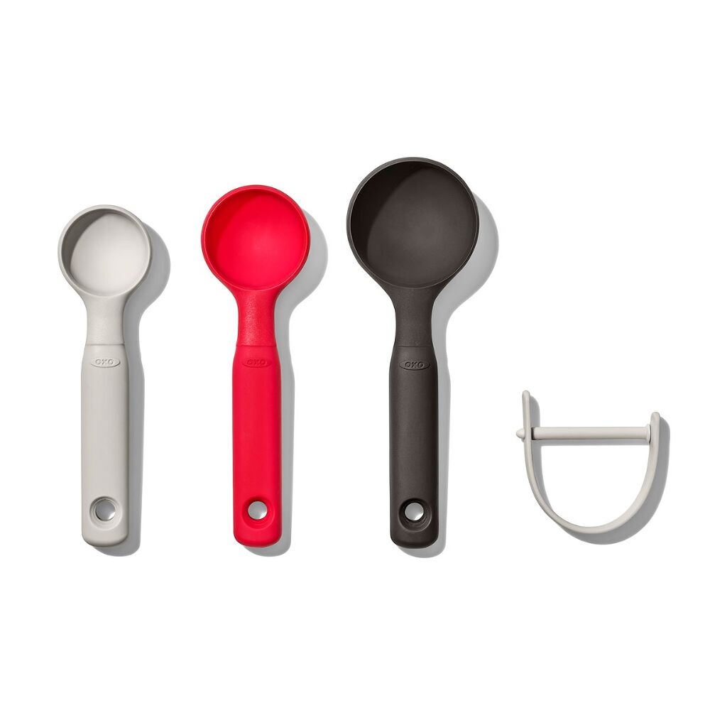 3-Piece Silicone Cookie Scoop Set P0