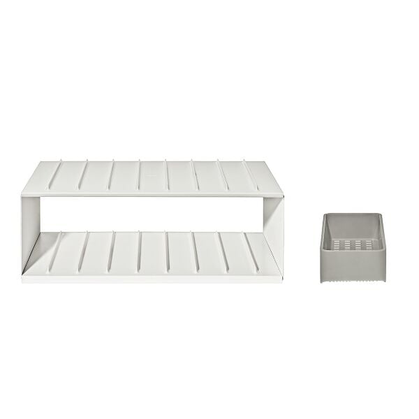 Water Bottle Organizer with Accessory Bin G1