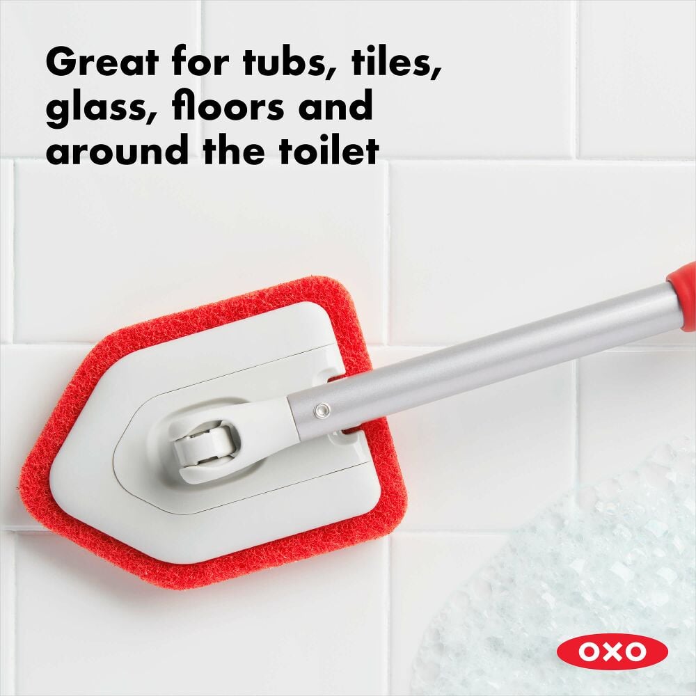 Extendable Tub & Tile Scrubber Q0