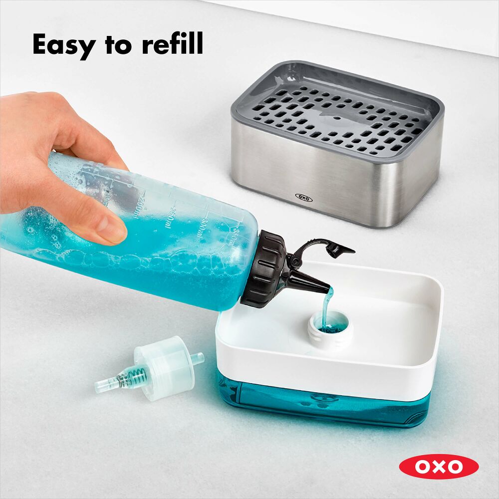 Soap Dispensing Sponge Holder S3