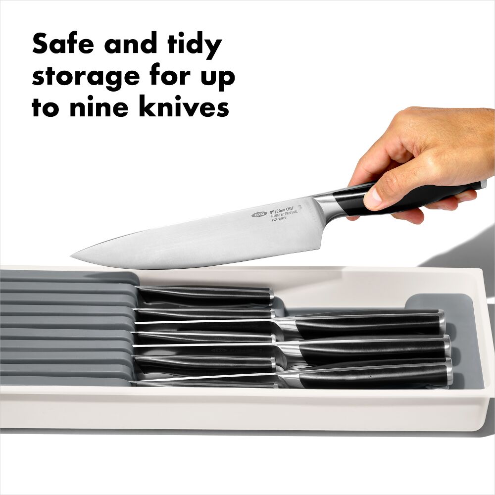 Compact Knife Drawer Organizer Z8