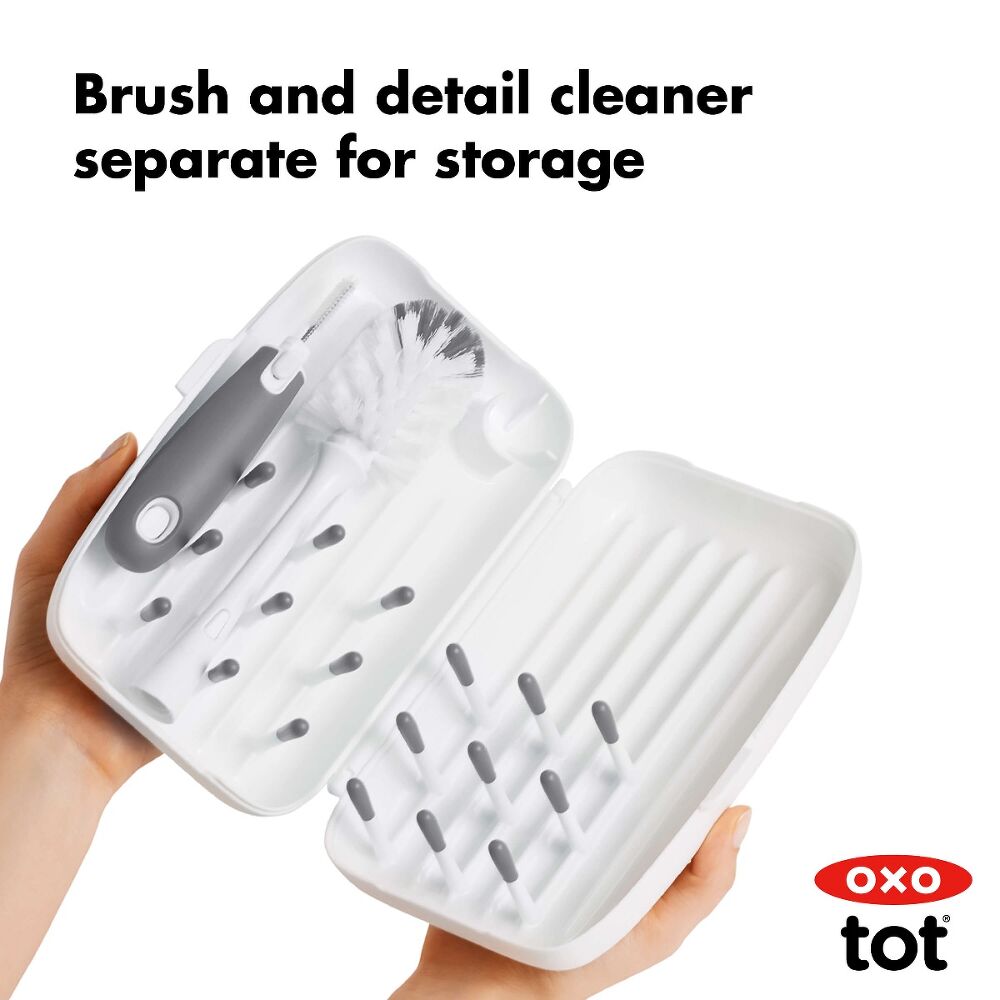 On-the-Go Drying Rack with Bottle Brush Z9