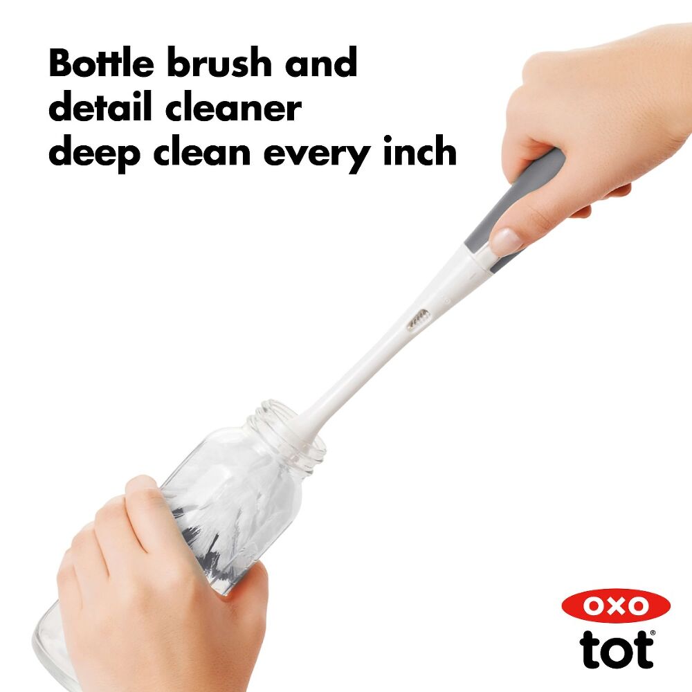 On-the-Go Drying Rack with Bottle Brush Z9