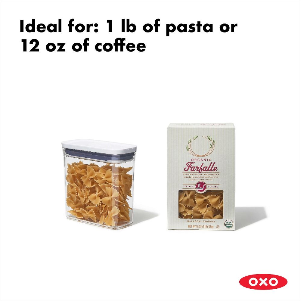 POP Container - Slim Rectangle Short (1.2 Qt.) F8