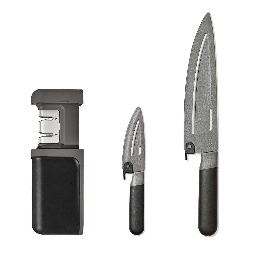 3-Piece Knife & Sharpener Set S9
