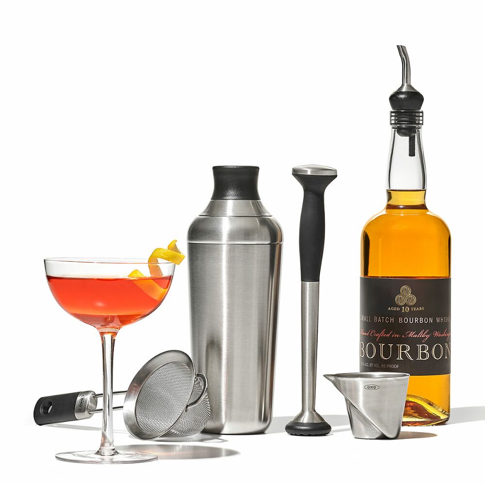 Steel 6-Piece Barware Set Q2