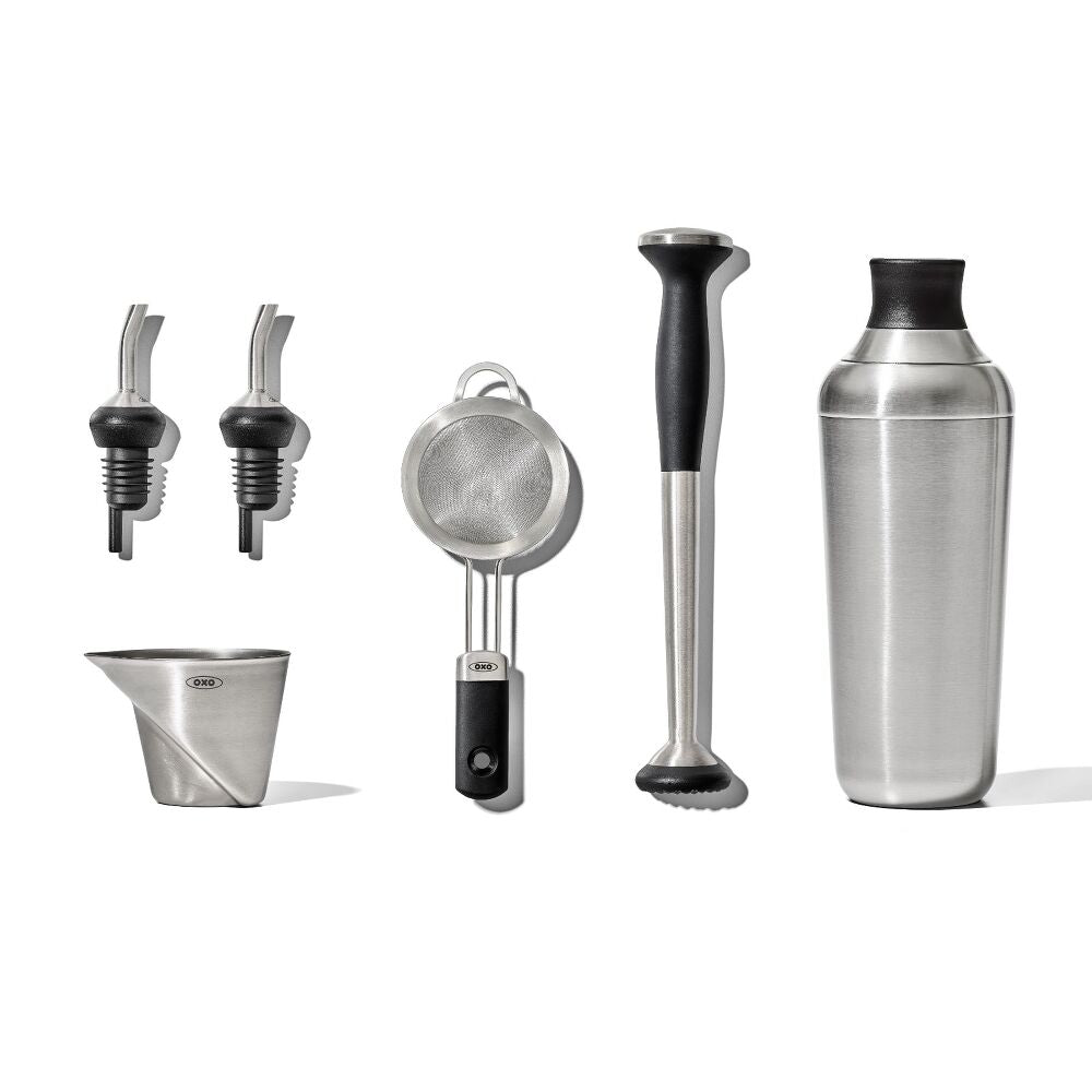 Steel 6-Piece Barware Set Q2