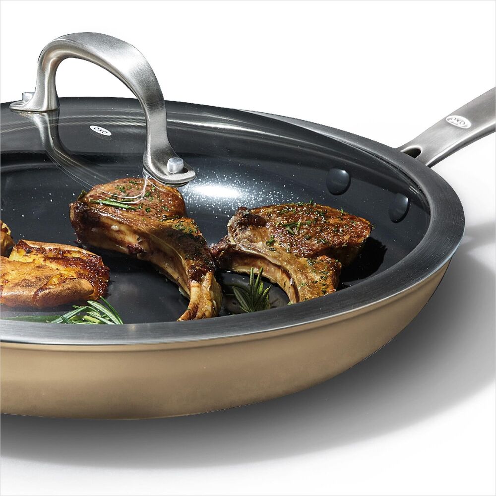 OXO Enhanced Non-Stick 12-Inch Frypan with Lid J7