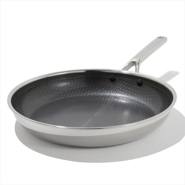 Trident Hybrid Non-Stick Stainless Steel 12 in Fry Pan B4