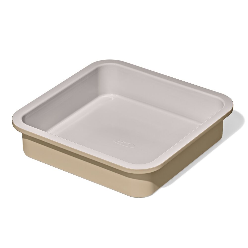 Non-Stick Pro Ceramic Coated Metal Bakeware 9” Square Cake Pan X3