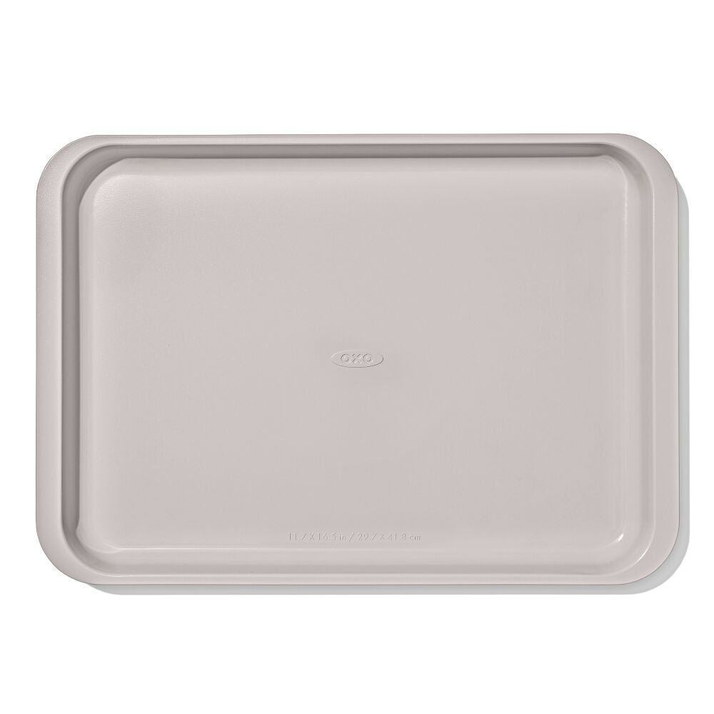 Non-Stick Pro Ceramic Coated Metal Bakeware Half Sheet Pan P0