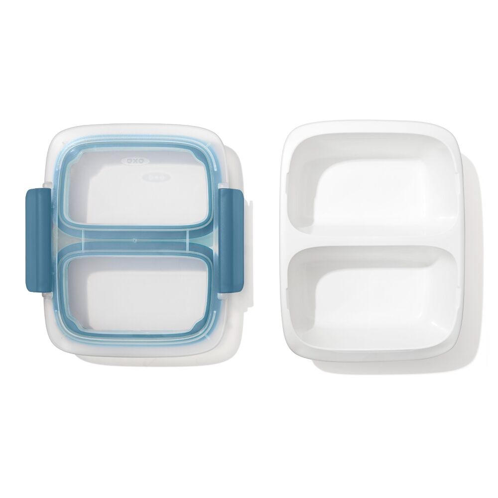 Prep & Go 2-Cup Divided Container Q0