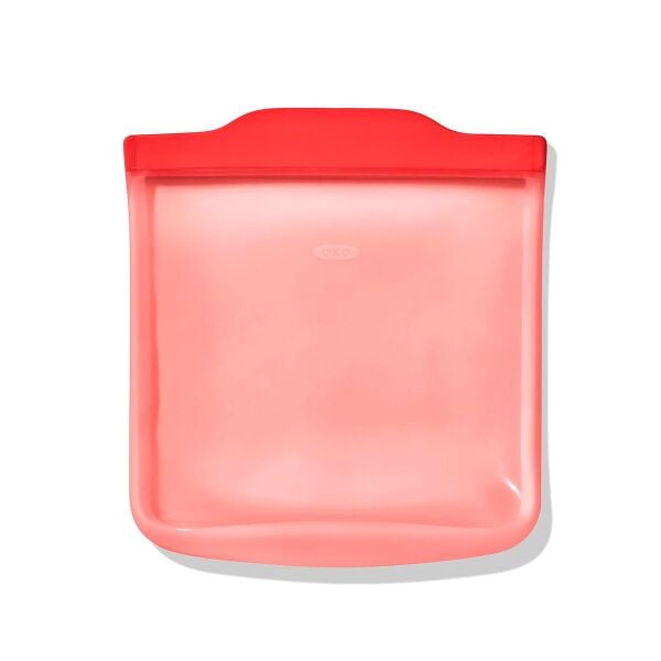 Silicone Reusable Bag - Sandwich Bag (28 oz) - Watermelon A7