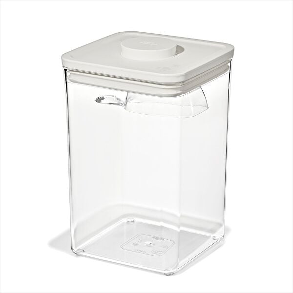OXO Pet POP Container with Scoop — Big Square Medium — 4.4 Qt/4.2 L C0