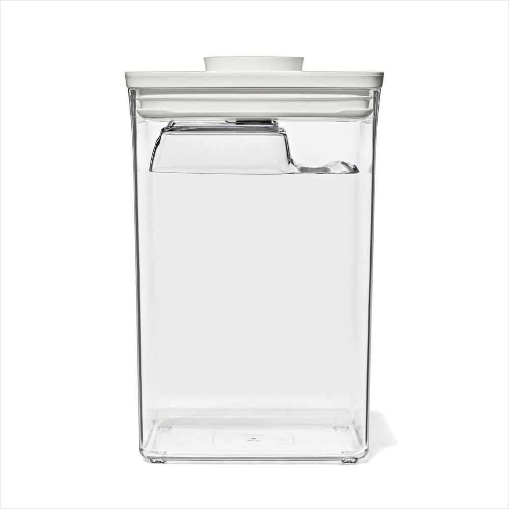 OXO Pet POP Container with Scoop — Big Square Medium — 4.4 Qt/4.2 L C0