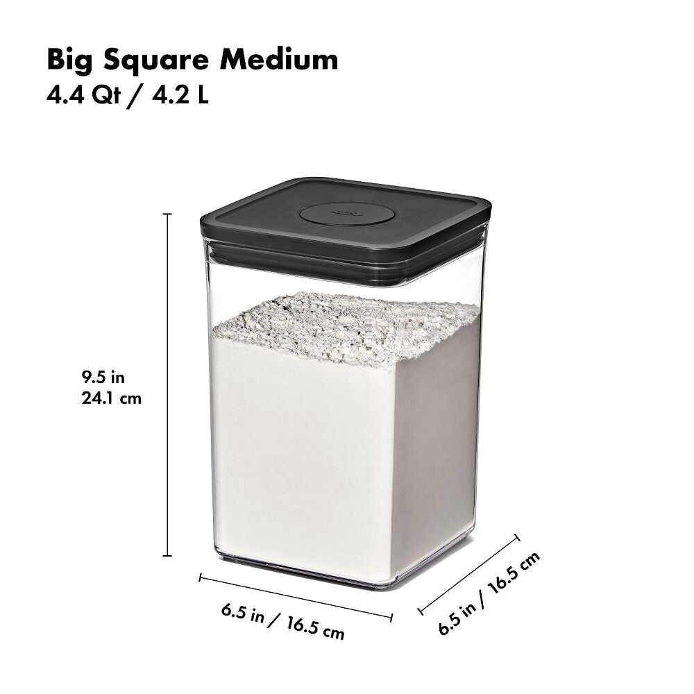 POP Container - Big Square Medium (4.4 Qt/4.2 L) B2