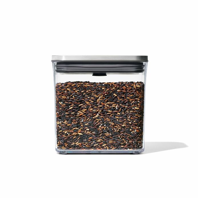 POP Container - Rectangle Short (1.7 Qt/1.6 L) - Matte Black H4