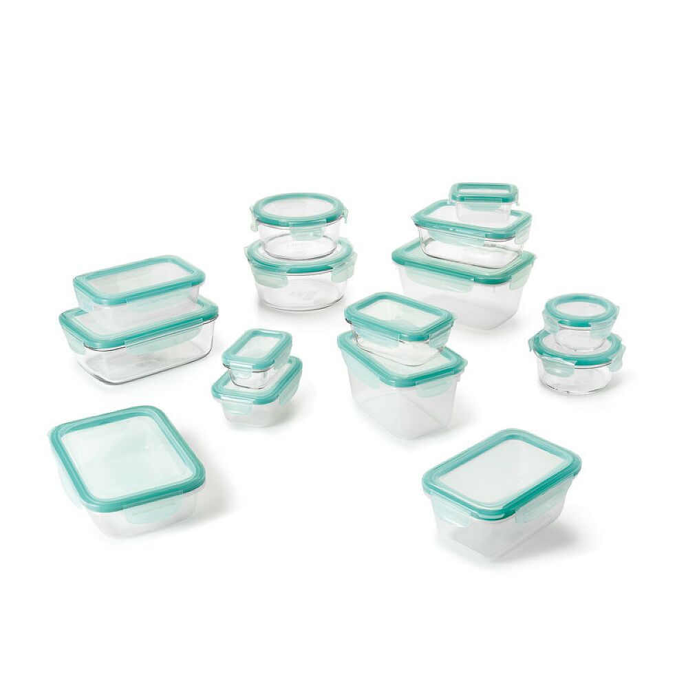 OXO Good Grips 30 Piece Smart Seal Glass & Plastic Container Set C9