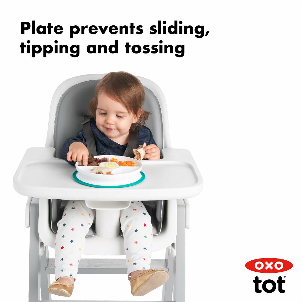 Stick & Stay Suction Divided Plate K2