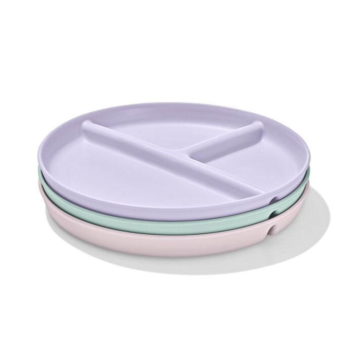 Stackable Divided Plates Set - 3 Pack J5