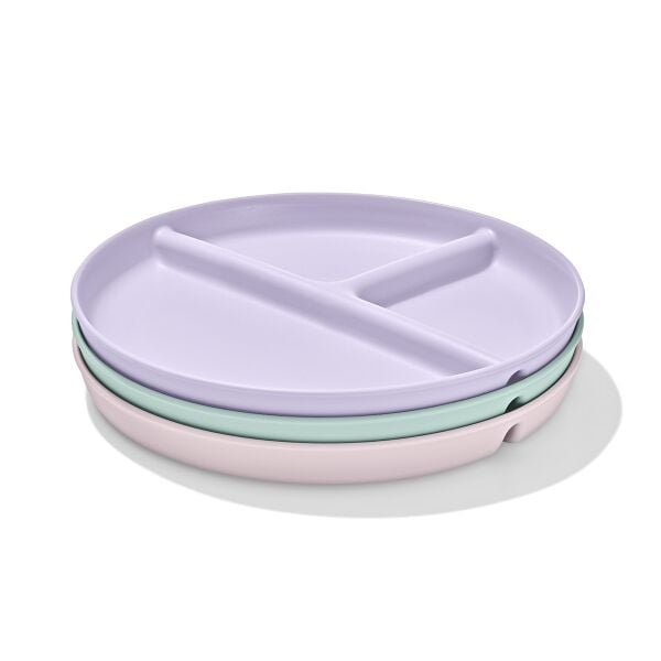 Stackable Divided Plates Set - 3 Pack J5