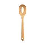 Wooden Slotted Spoon Q0