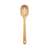 Wooden Slotted Spoon Q0