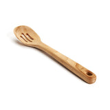 Wooden Slotted Spoon Q0